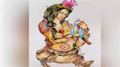 مواهب شابة تدعمها بوابة روزاليوسف بريشة الفنانة شهد المهدي (8)