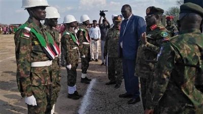 كلمة نارية من حاكم إقليم النيل الأزرق خلال تخريج الدفعة 