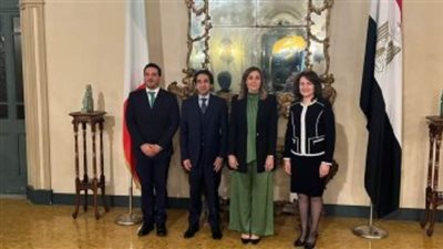 وزيرة الثقافة تبحث مع سفير مصر في إيطاليا دعم مجالات التعاون الثقافي المشترك