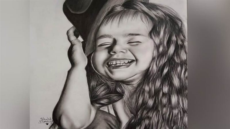 ريشة الفنانة شهد