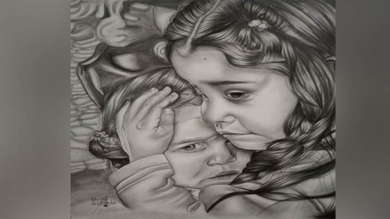 ريشة الفنانة شهد