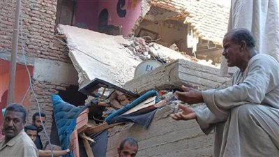 فتح تحقيق عاجل في حادث انهيار عقار بقنا 