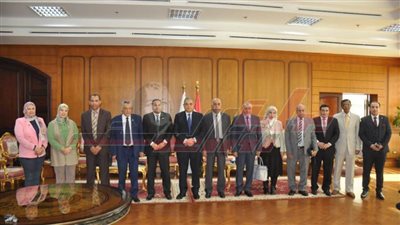 جامعة كفر الشيخ تستقبل فريق الهيئة القومية لضمان جودة التعليم لاعتماد كلية الآداب