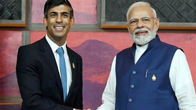    رئيس الوزراء الهندي يبحث مع نظيره البريطاني اتفاقية التجارة الحرة بين البلدين