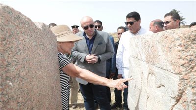 محافظ بني سويف يتفقد أعمال البعثة الإسبانية للكشف والتنقيب بإهناسيا