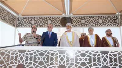 السلطان هيثم بن طارق آل سعيد يزور العاصمة الإدارية الجديدة