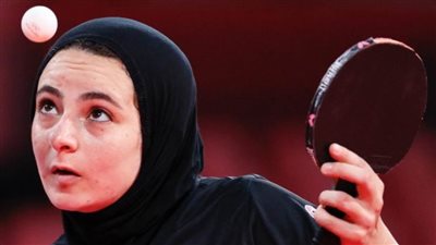 دينا مشرف تتأهل للدور الـ64 لبطولة العالم لتنس الطاولة