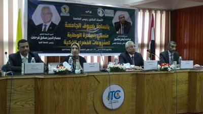 جامعة المنيا تنظم ندوة تعريفية لمنسقي المبادرة الوطنية للمشروعات الخضراء الذكية
