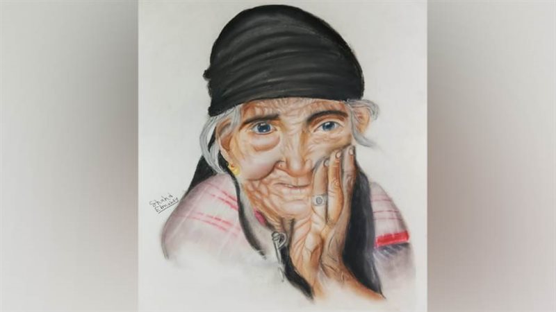 ريشة الفنانة شهد