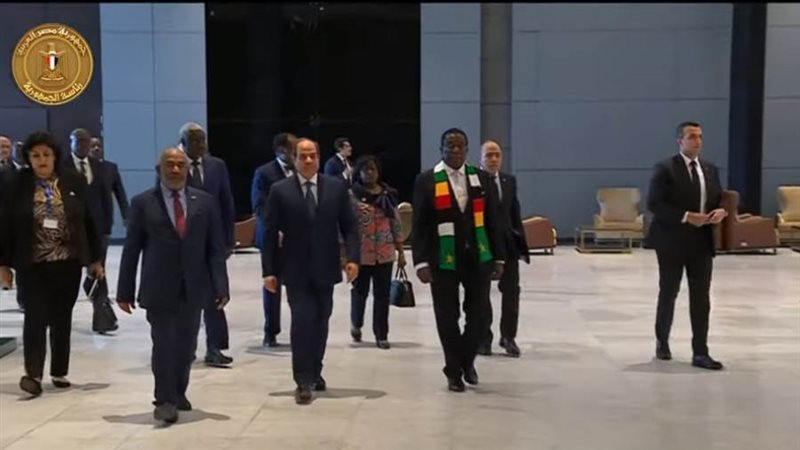 وصول الرئيس السيسي