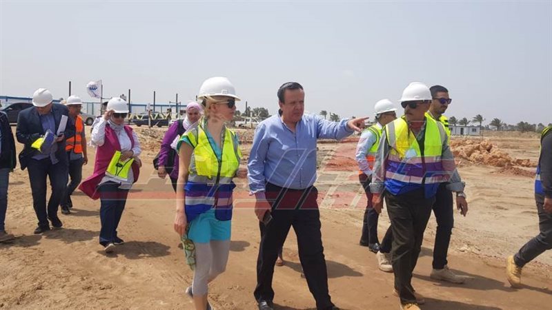 خلال الزيارة