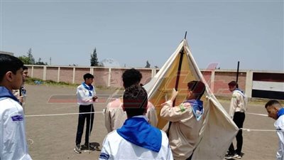 فاعليات المهرجان الكشفي السنوي لعشائر الجوالة والجوالات بشباب فوة