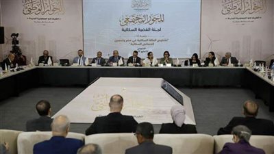 انطلاق جلسة القضية السكانية بالمحور المجتمعي للحوار الوطني 