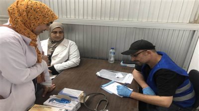 قافلة طبية للشباب والرياضة بالتعاون مع مديرية الصحة بشمال سيناء 