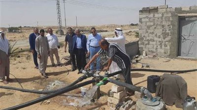 جولة تفقدية لمحافظ شمال سيناء بمركز ومدينة الشيخ زويد