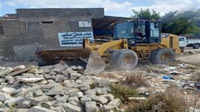 إزالة ٢٦ حالة تعد على أملاك الدولة بكفر سعد بدمياط وضبط ٦٢ طن قمح بدون تصريح بالدقهلية