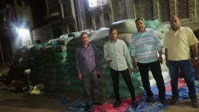 محافظ أسيوط ضبط ما يقرب من 1000 طن أقماح محلية خلال أسبوعين