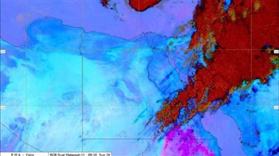 عاجل.. الأرصاد الجوية ترصد آخر تطورات أحوال الطقس وحركة الغطاء السحابي