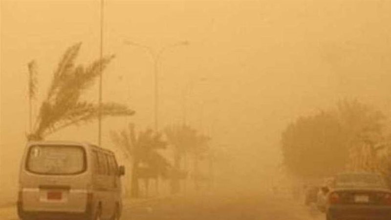 عواصف ترابية ورياح