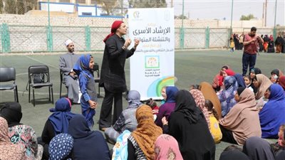 استمرار حملات الإرشاد الأسري لفرع المجلس القومي للمرأة بالإسماعيلية للأسبوع الرابع