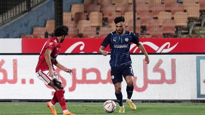لقطة من مباراة الأهلي
