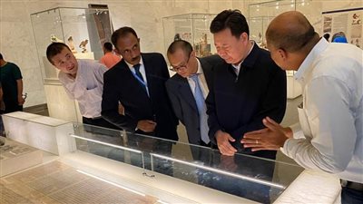 متحف الحضارة يستقبل مسؤولين من الصين وماليزيا