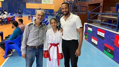 كاراتيه شمال سيناء يحقق الميدالية الذهبية في بطولة الجمهورية تحت 10 سنوات 