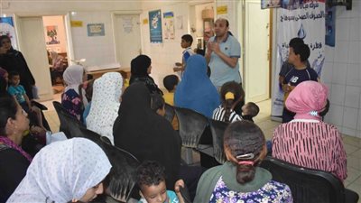 مياه سوهاج تنفذ عددا من الانشطة التوعية لرواد القوافل الصحية ومسئولي الوحدات المحلية لنشر ثقافة الوعي المائي