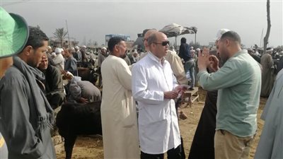 تحصين 35819 رأس ماشية وعلاج أكثر من 20 ألف بالبحيرة 