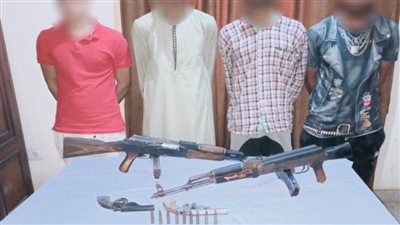 حملة أمنية بسوهاج .. لضبط حائزى وتجار المخدرات والأسلحة النارية والذخائر والهاربين من تنفيذ الأحكام القضائية