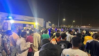 حبس السائق المتسبب في حادث حريق الطريق الأوسطيّ بأكتوبر