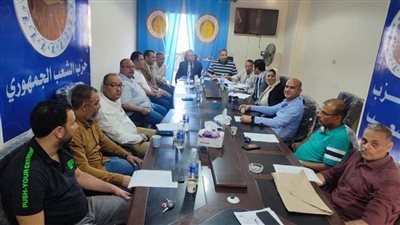 الشعب الجمهوري بالقليوبية يعقد اجتماعًا لمناقشة خطة شهر يونيو 