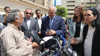 محافظ الجيزة يؤكد دعم الدولة تحت قيادة الرئيس السيسى بذوي الاحتياجات الخاصة