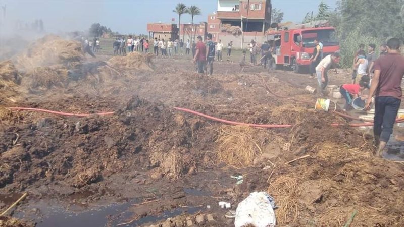 آثار الحريق