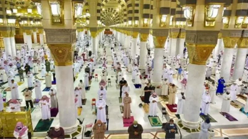 المسجد النبوي يستقبل