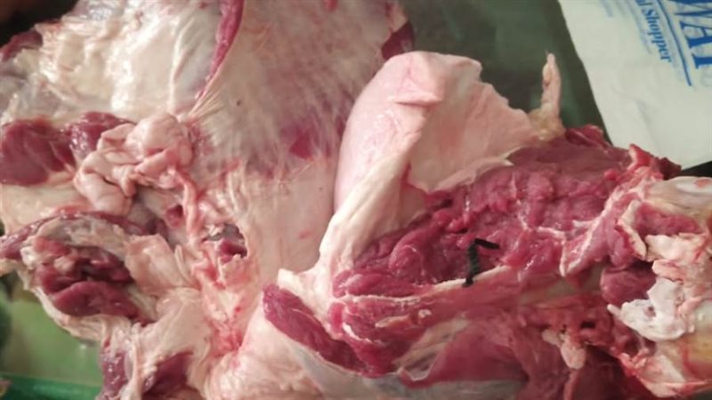 ضبط لحوم غير صالحة