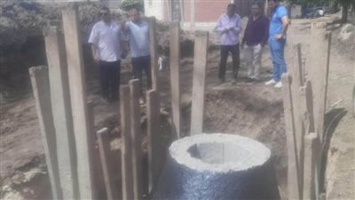 محافظ المنيا يعلن استمرار أعمال توسعة محطة معالجة الصرف بتانوف