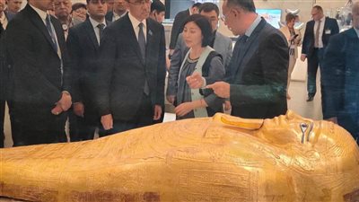 رئيس مجلس الشيوخ الكازاخستاني يزور متحف الحضارة