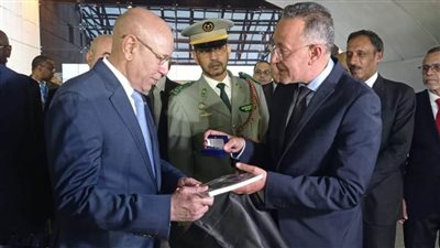 رئيس الجمهورية الإسلامية الموريتانية يزور متحف الحضارة