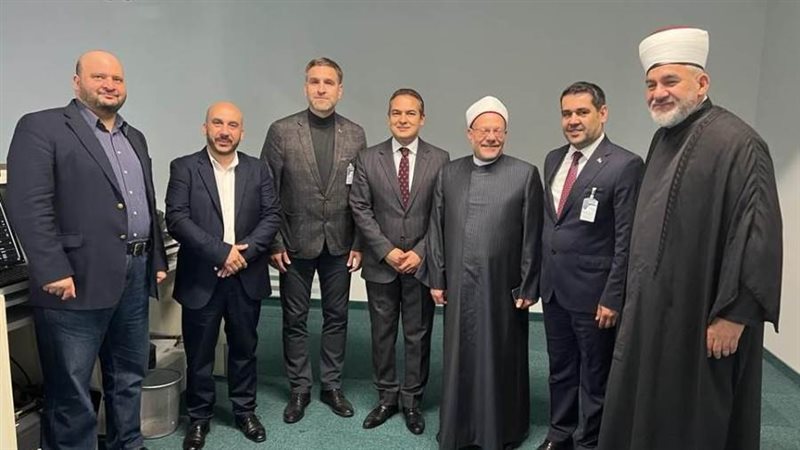 مفتي الجمهورية يزور