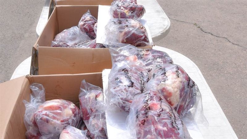 لحوم الأضاحي