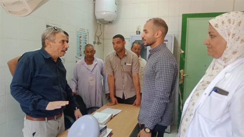 تفقد الوحدة الصحية