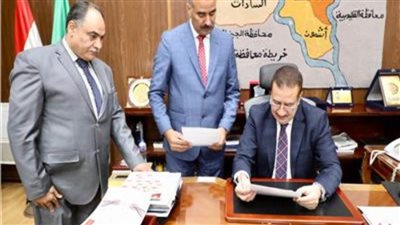 محافظ المنوفية يعتمد نتيجة الشهادة الإعدادية بنسبة نجاح 77.23%