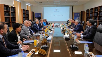  المستشار الدكتور حنفي جبالي يلتقي رئيس المجلس القضائي الأردني