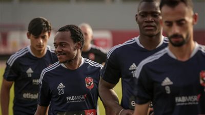 بالفيديو.. المران الأخير للأهلي قبل السفر للمغرب