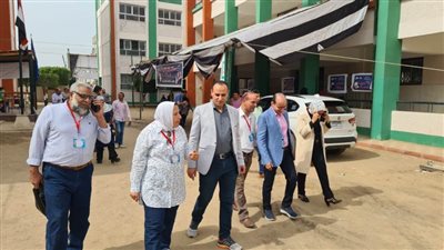 وكيل وزارة الصحة يتفقد أعمال القافلة الطبية بقرية الأبعادية بدمنهور