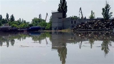 عاجل.. مفقودون ونفوق مواشي في انهيار سد نوفا كاخوفكا جنوب اوكرانيا