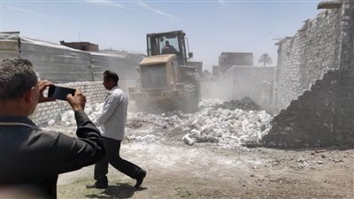 محافظ أسيوط: تنفيذ إزالة لعدد 20 حالة تعد على أملاك دولة بمركزي ساحل سليم والغنايم