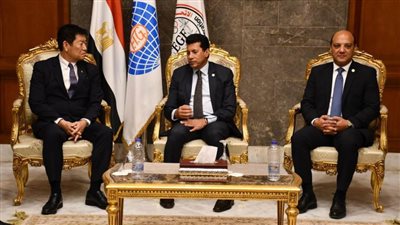 وزير الرياضة يفتتح بطولة الفراعنة الدولية للجمباز باستاد القاهرة الدولي