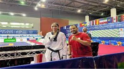 آية شحاتة تتأهل لثمن نهائي بطولة الجائزة الكبرى للتايكوندو بروما